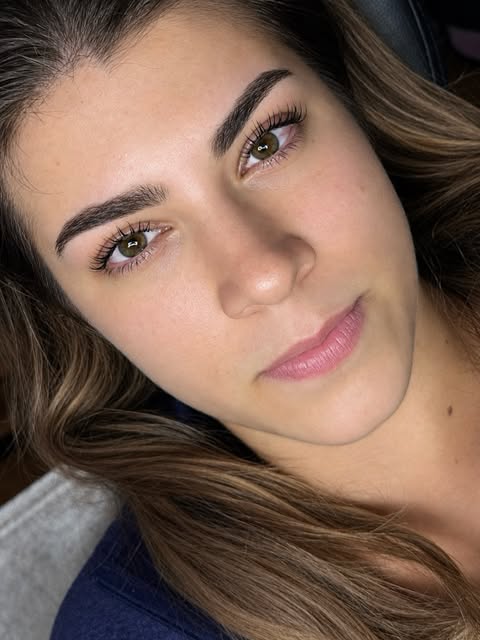 Brow shaping result